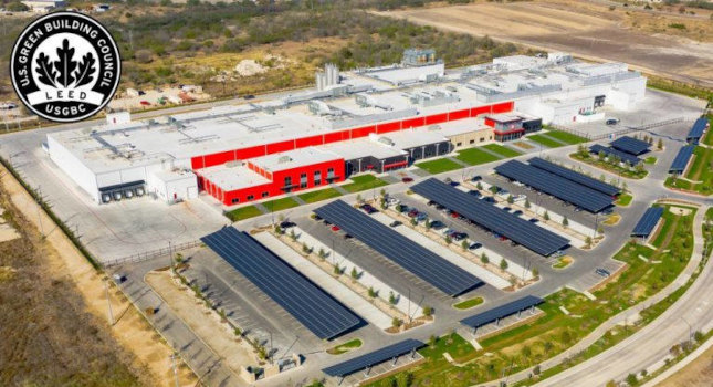 LEED-registered facility in San Antonio