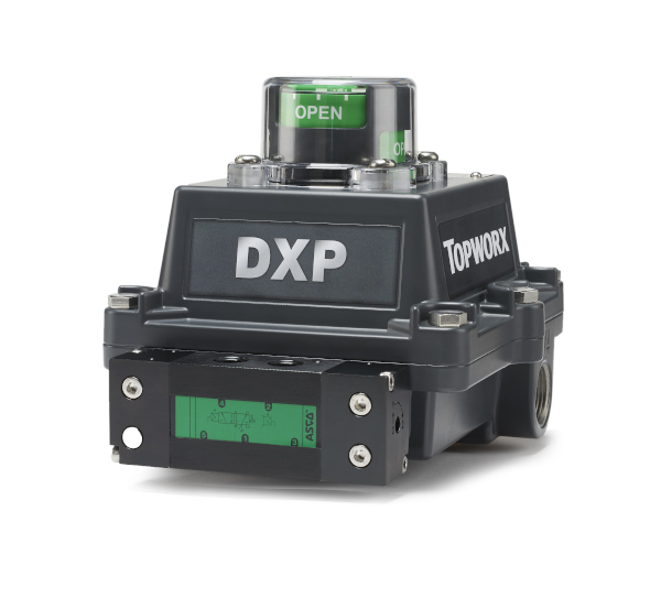Figure 4: With sensing and feedback contained within a single housing, Emerson’s TopWorx DXP discrete valve controller provides a clear picture of valve package condition as well as diagnostics. Courtesy: Emerson