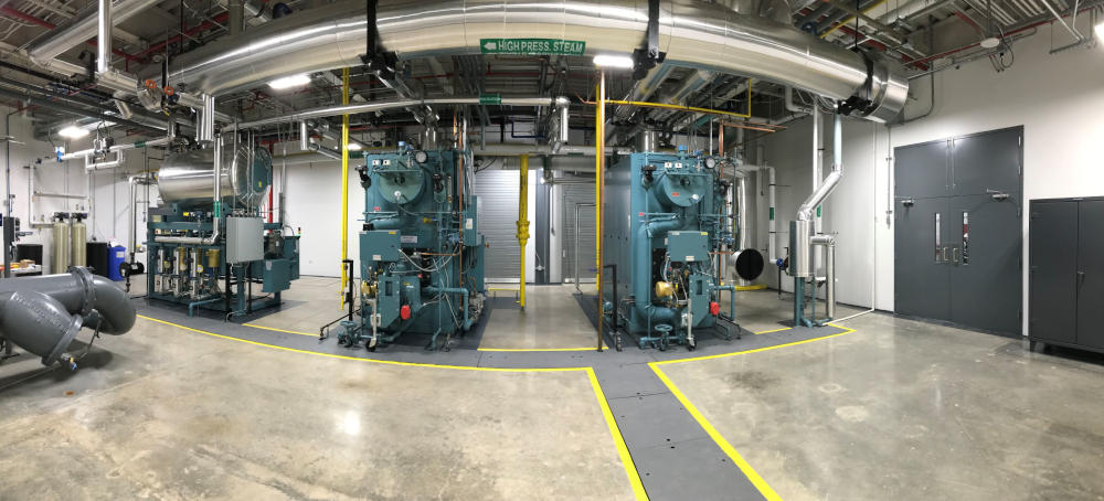 Figure 6: It was important to BASF to have a clean, well-organized and well-lit environment for the boiler plant personnel that provides an excellent work environment and work habits. Courtesy: Inveno Engineering, LLC