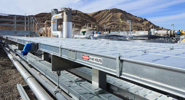 which are compounds containing silicon and oxygen. This landfill gas processing plant generates renewable electricity from methane captured from decomposing solid waste. Courtesy: NV5