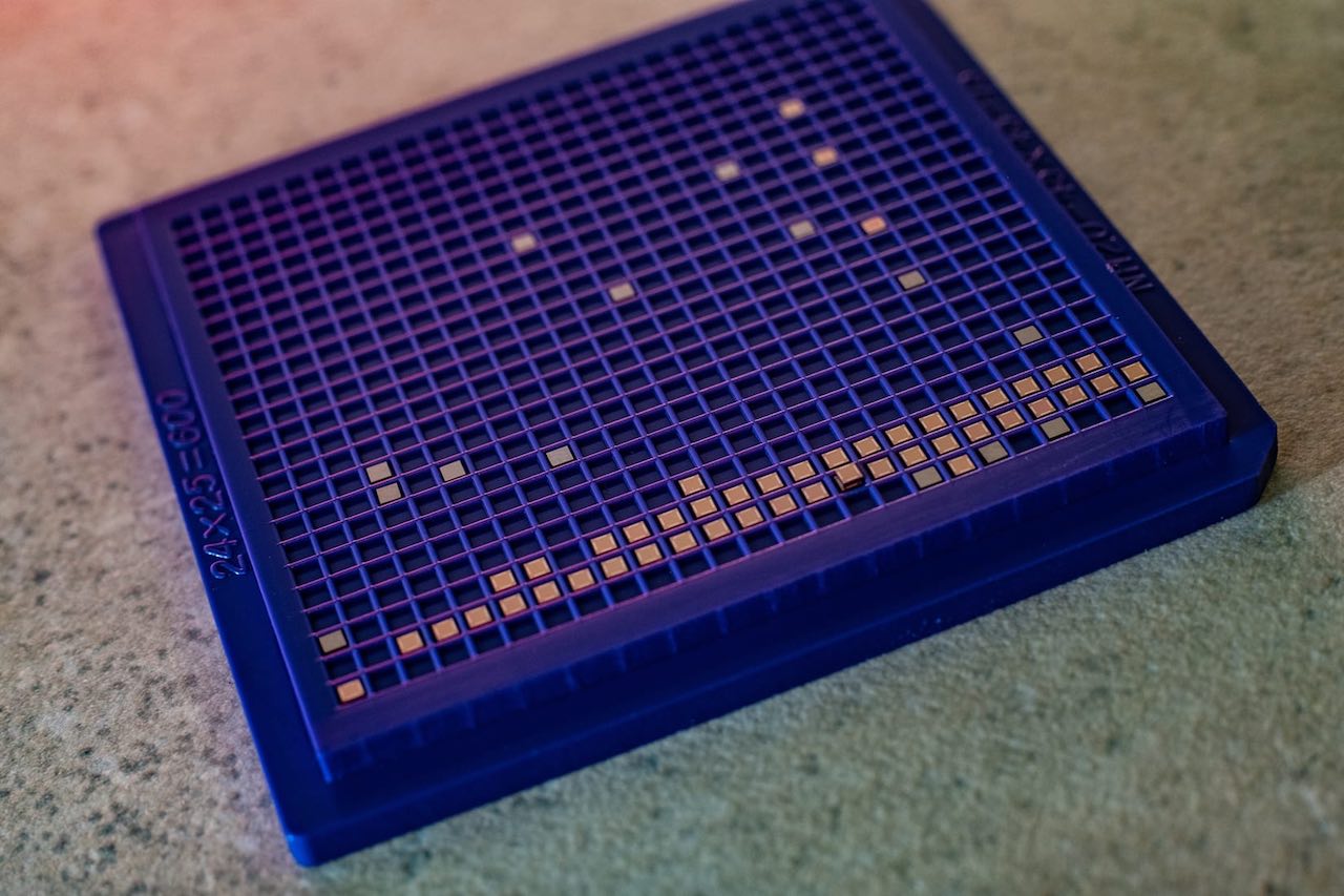 more energy efficient and smaller than previously published PUF technologies. Courtesy: Jeff Fitlow/Rice University