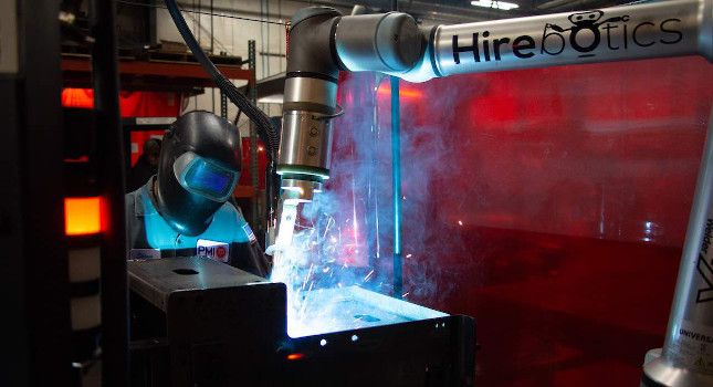 a UR10e cobot powers the BotX Welder