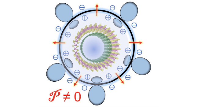 but not when the sheet is curved into a nanotube. Double-walled nanotubes (bottom) show unique effects as band gaps in inner and outer tubes are staggered. Courtesy: Yakobson Research Group/Rice University