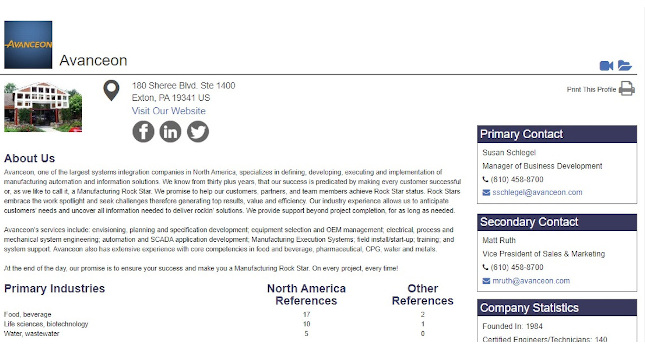 Global System Integrator Database
