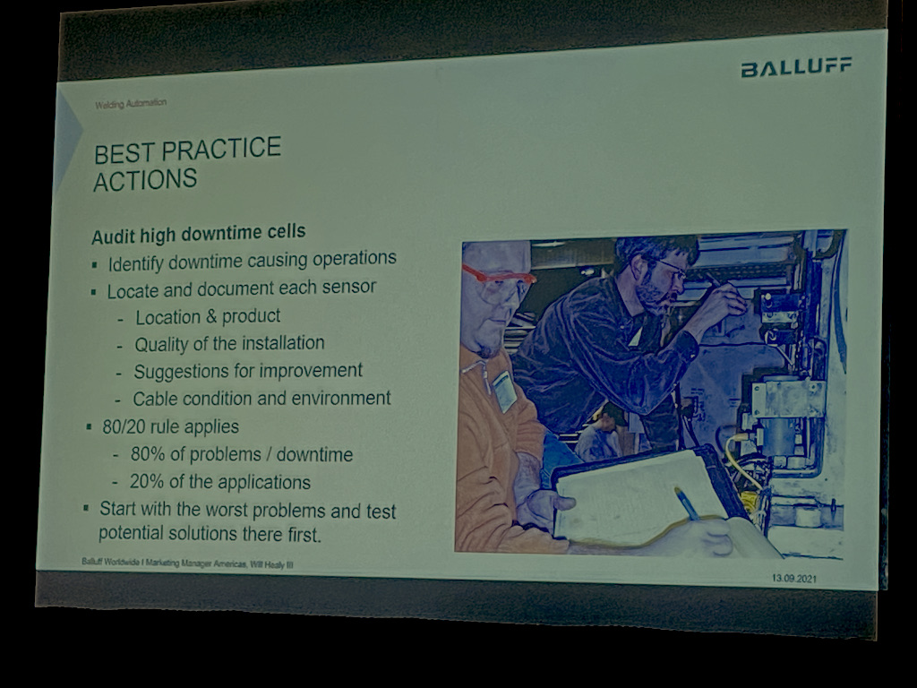 Audit the troublesome workcells and document what is going wrong and how it can be fixed. Courtesy: Chris Vavra, CFE Media and Technology