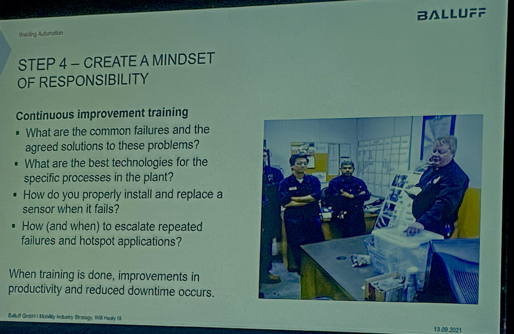 Creating a mindset of responsibility requires constant improvement on every level to make changes in the workplace culture. Courtesy: Chris Vavra, CFE Media and Technology