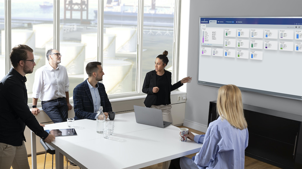 Figure 3: With valuable tank data no longer siloed in the control room, inventory insights can be securely shared throughout the organization and externally with appropriate cybersecurity precautions, with Rosemount TankMaster Mobile Inventory Management software. Courtesy: Emerson