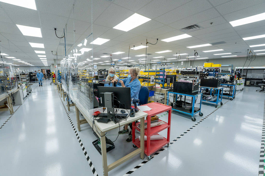 Lean manufacturing can eliminate unnecessary processes or rework, allowing employees to focus on other aspects of their jobs while allowing them to grow into their careers. Courtesy: KMC Systems Inc.