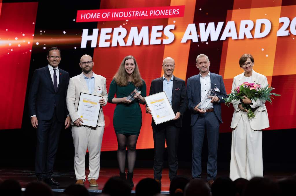 Hannover Messe 2023Hannover Messe 2023 Opening Ceremony, Hermes Award snd Hermes Startup Award. Courtesy: Hannover Messe