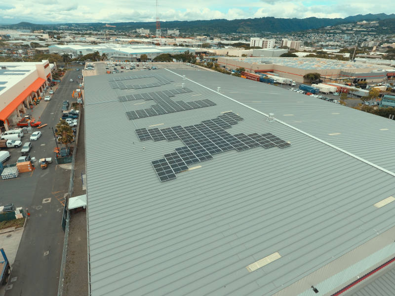 Clean energy microgrid helps Dependable Hawaiian Express (DHX) stay dependable during grid outages.