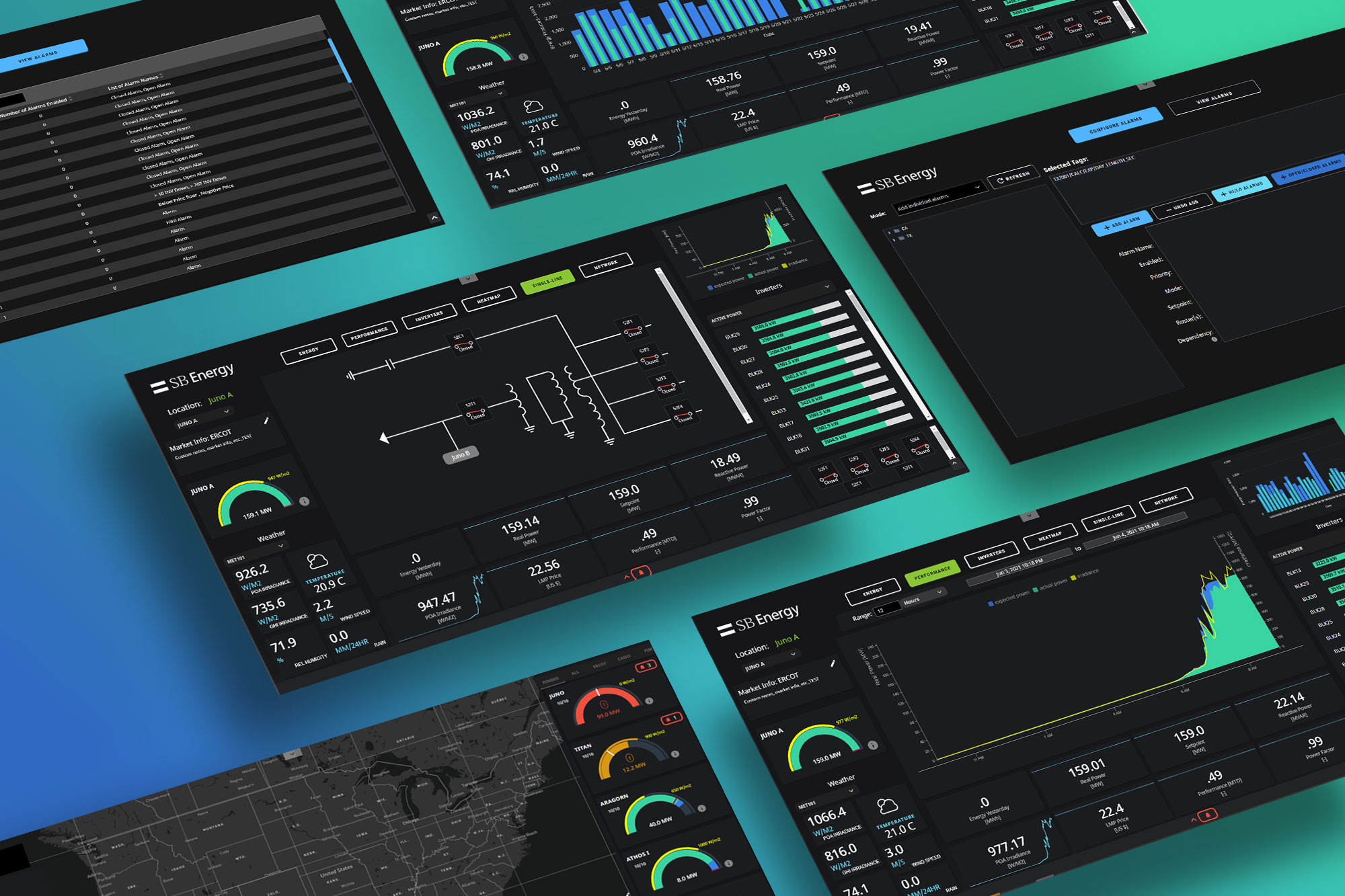 Figure 4: SB Energy engaged Vertech to provide a one-platform SCADA system to remotely oversee six solar sites. Courtesy: Vertech