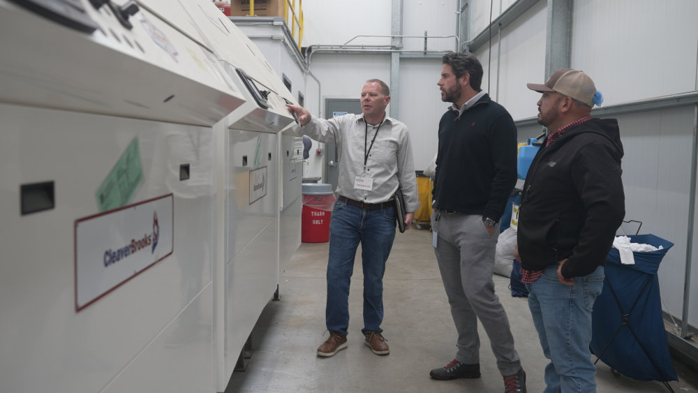 Ostrom had three high-efficiency condensing boiler systems installed in their Sunnyside, Wash., facility, which were designed to help them reduce overall energy costs. Images courtesy: TRC Companies/Cascade Natural Gas Corporation