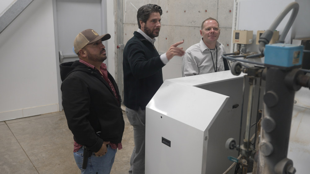 The three boilers amounted to almost 10 British thermal units (BTUs) for the entire 43-acre facility, which was a high for the company installing the boilers. 