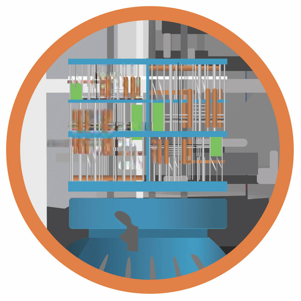 Figure 3: A turret swivel system provides crucial connection points between topside and subsea systems. A well-designed installation using permanently installed tube can offer a more reliable and lower maintenance solution. Courtesy: Swagelok