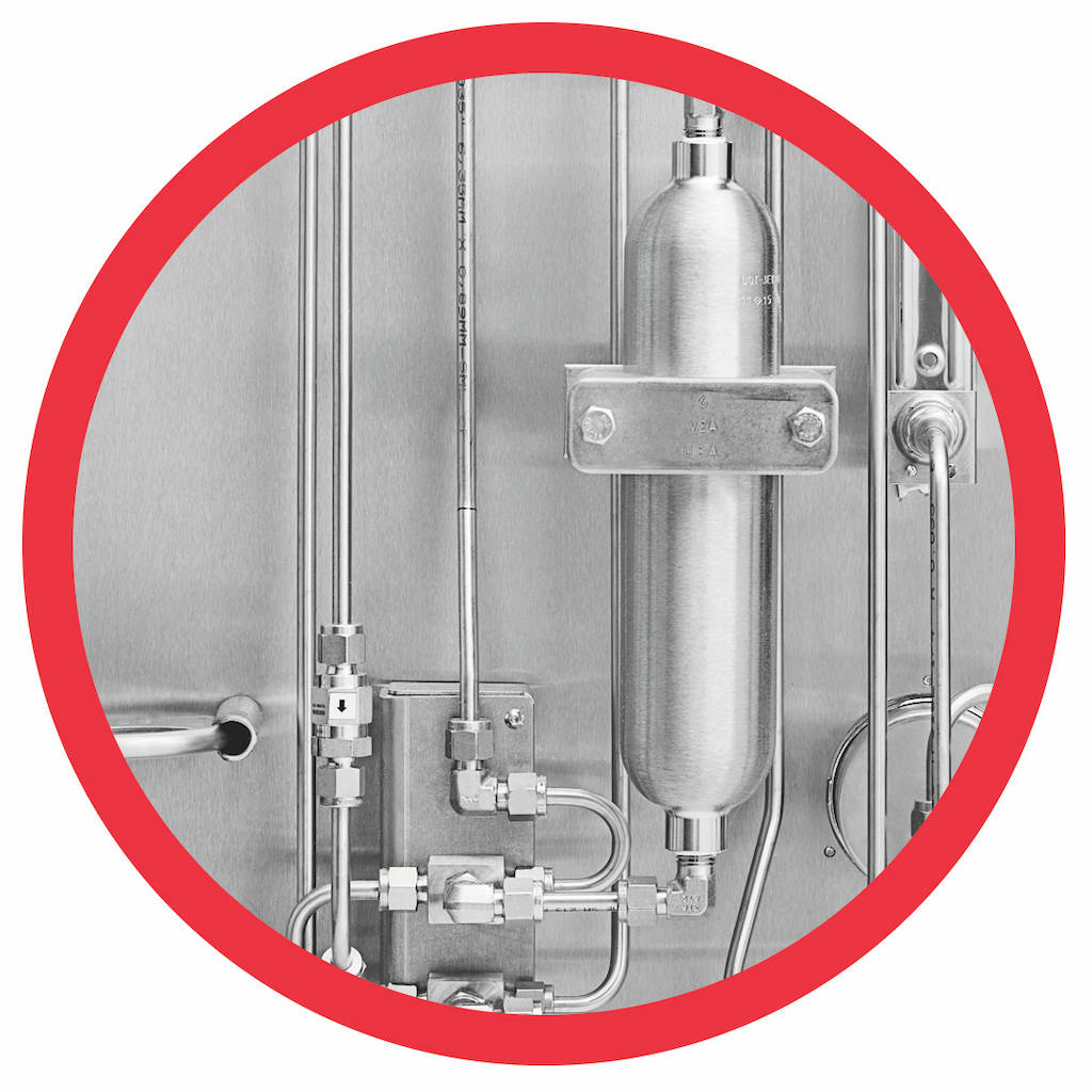Figure 4: Sampling systems must be properly designed to deliver representative samples and allow operators to safely use the system, maintain chain of custody compliance, and make proper process control decisions. Courtesy: Swagelok