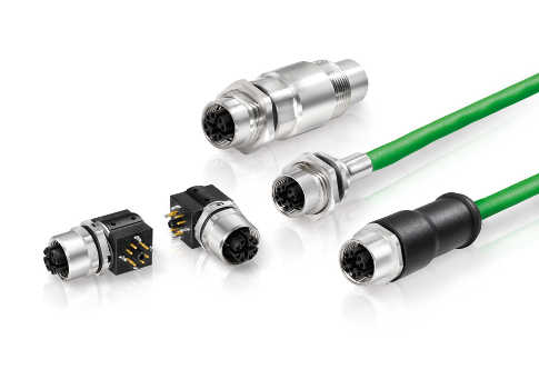 cordsets and feed-through connectors. Courtesy: Binder-USA