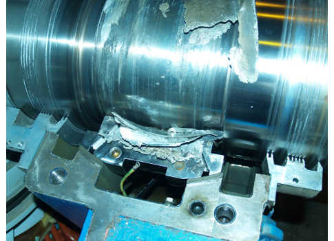 which resulted from using the wrong material. Image courtesy: TÜV SÜD