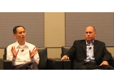 (left) co-chair of the architectural task force for the Industrial Internet Consortium (IIC)