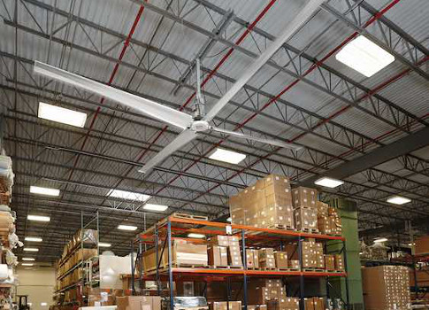 creating a more balanced temperature at all levels of the plant. Courtesy: Rite-Hite