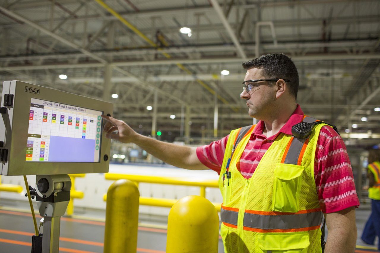 Michigan manufacturing plant began with standardizing its controls system. Courtesy: Ford Motor Company
