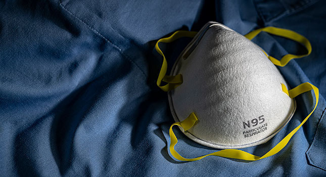 such as N95 respirators. Courtesy: David Staack