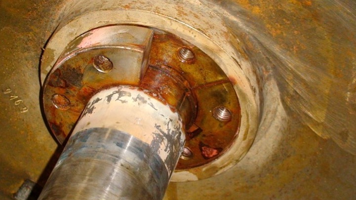 Figure 2: An annular key mounted impeller. Courtesy: EASA