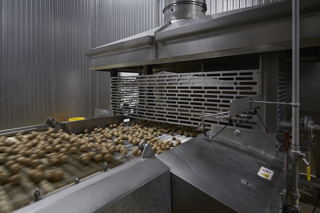 Figure 2: High-speed production lines enabled Rosina Food Products to greatly expand their production capacity of frozen meatballs at their meat processing facility in Buffalo, New York, built by Stellar. Courtesy: Stellar