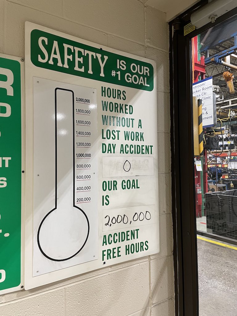 The biggest challenge to a safety culture is employee turnover. Keeping safety top-of-mind is critical to achieving safety goals. Courtesy: Hitachi Global Air Power