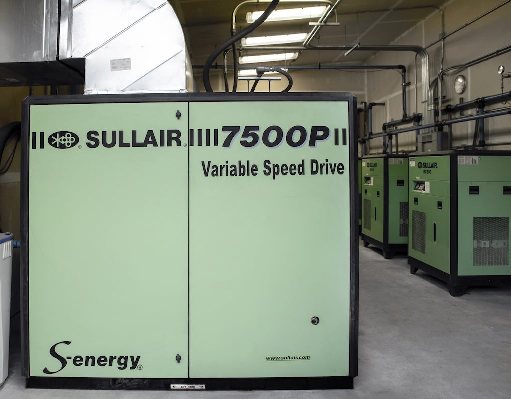 Image 1: Defining the control gap when synching VSD and full load compressors is an important consideration when right sizing a compressed air system.