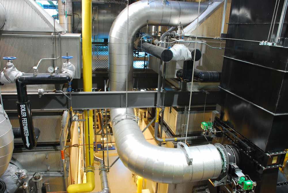 Figure 2: Some facilities are introducing hydrogen into the fuel mix to lower their carbon footprint. Courtesy: Rentech Boiler Systems