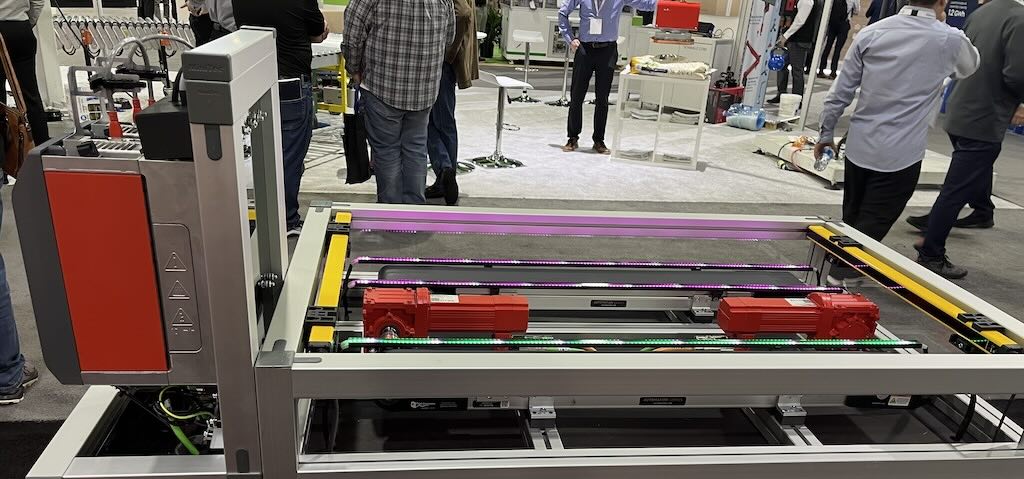 SEW Eurodrive’s MOVI-C automation platform, which combines software, controls and components to move products safely while working alongside people. 