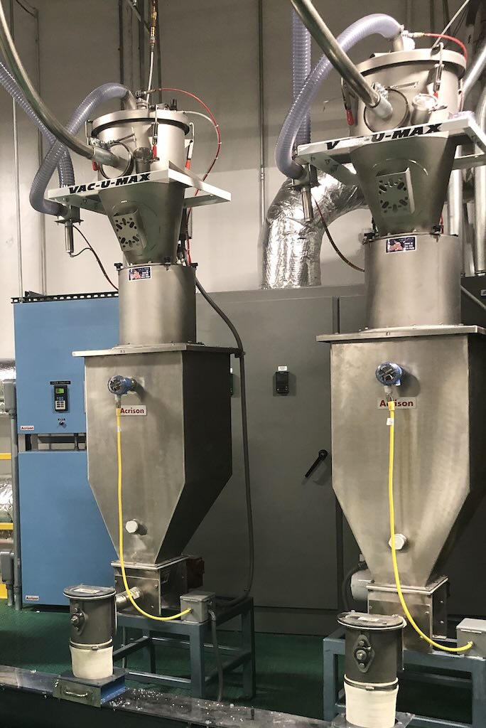 Figure 9: Volumetric and gravimetric feeders are big beneficiaries of automated vacuum conveying for refill.