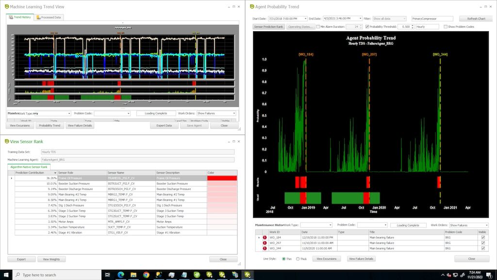 Figure 1: Building AI-supported agents in Aspen Mtell can help give engineers better information in a shorter period of time.