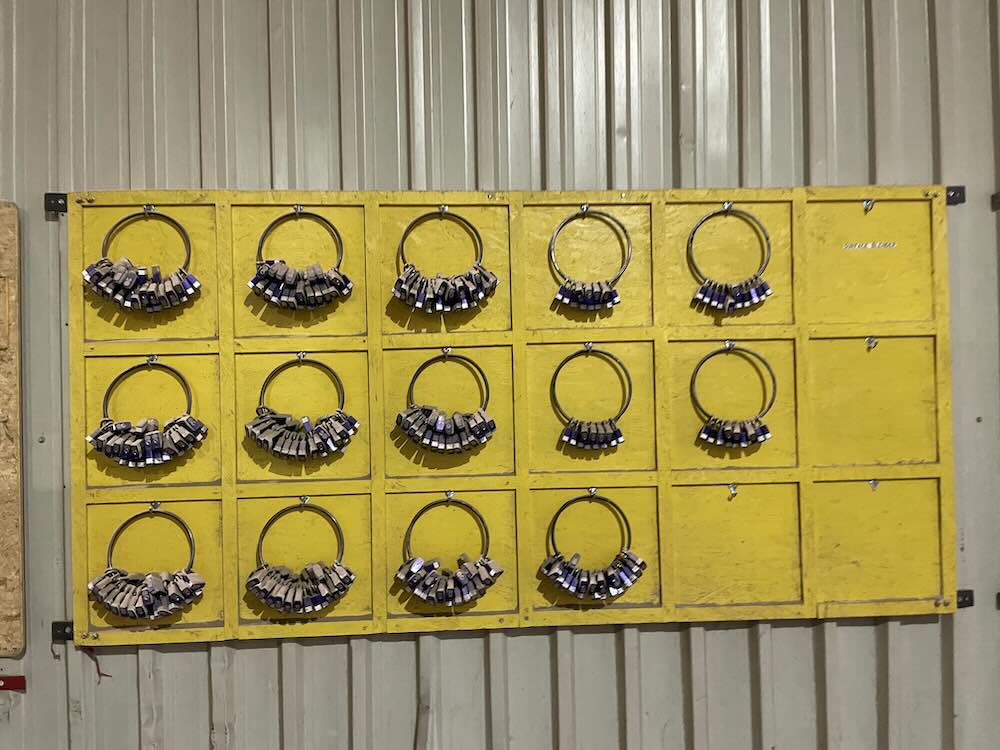 Figure 4: Close-up of lockout/tag out display. Courtesy: Hedgehog Technologies