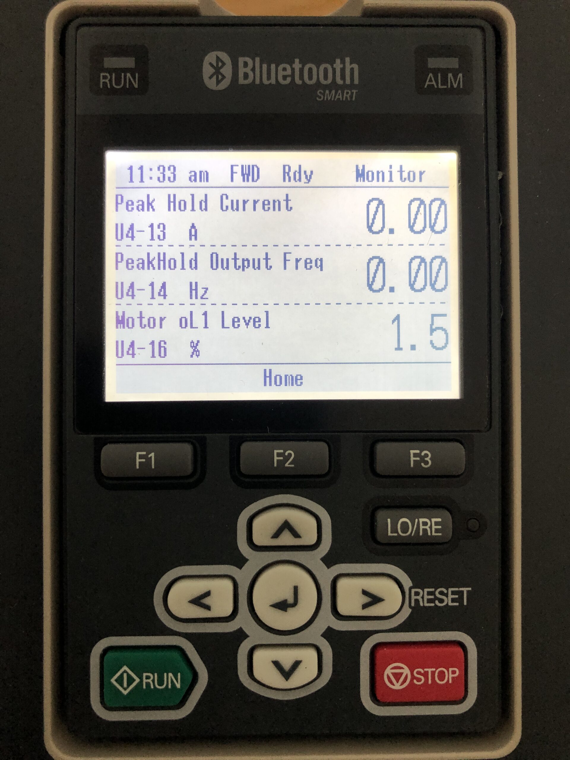 Figure 3: Peak current monitor. Courtesy: Yaskawa America Inc.