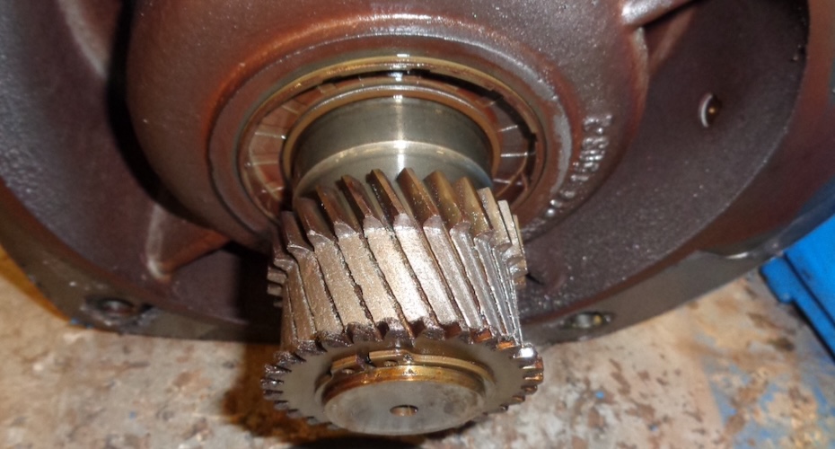 |Figure 5: Progressive cavity pump gear drive. Courtesy: Upper Occoquan Service Authority