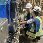 Figure 2: Reviewing new motor monitoring instrumentation. Courtesy: Hedgehog Technologies