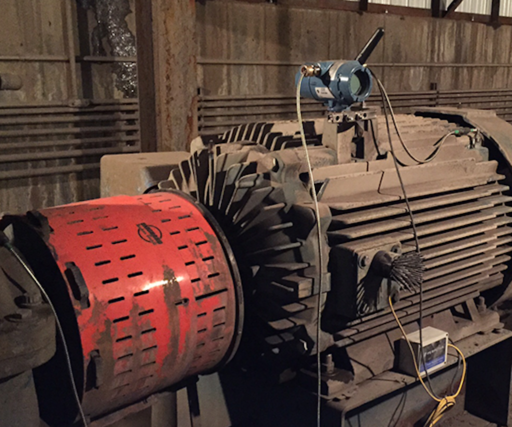 Figure 1: This close-up shows an energy harvester attached to industrial piping, harnessing thermal energy to power a local sensor, crucial for predictive maintenance. Courtesy: Grace Technologies