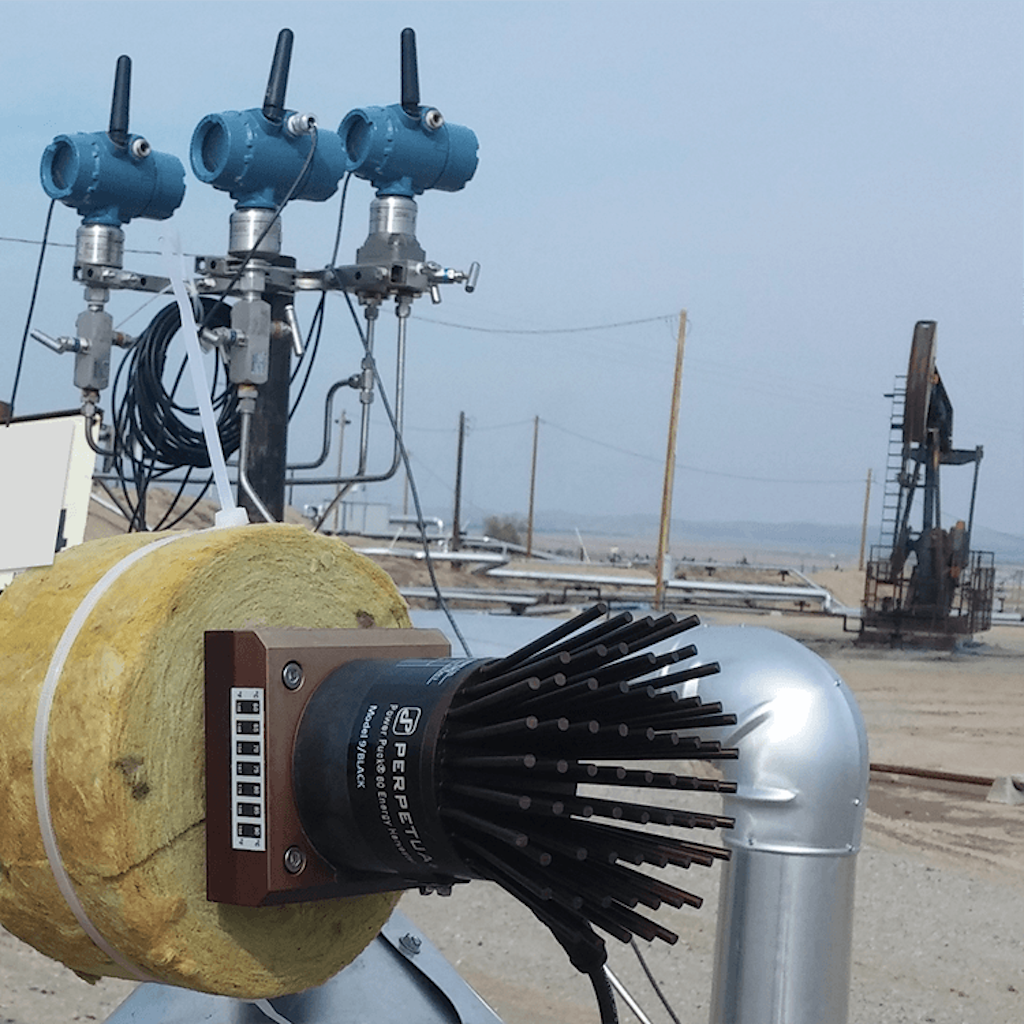 Figure 2: Energy harvesting device mounted on industrial machinery to capture heat energy from operation, ensuring continuous power supply for sensor networks. Courtesy: Grace Technologies