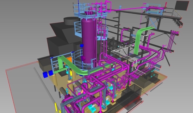 with consideration for minimizing long runs of costly high alloy pipe. Courtesy: Matrix Technologies Inc.