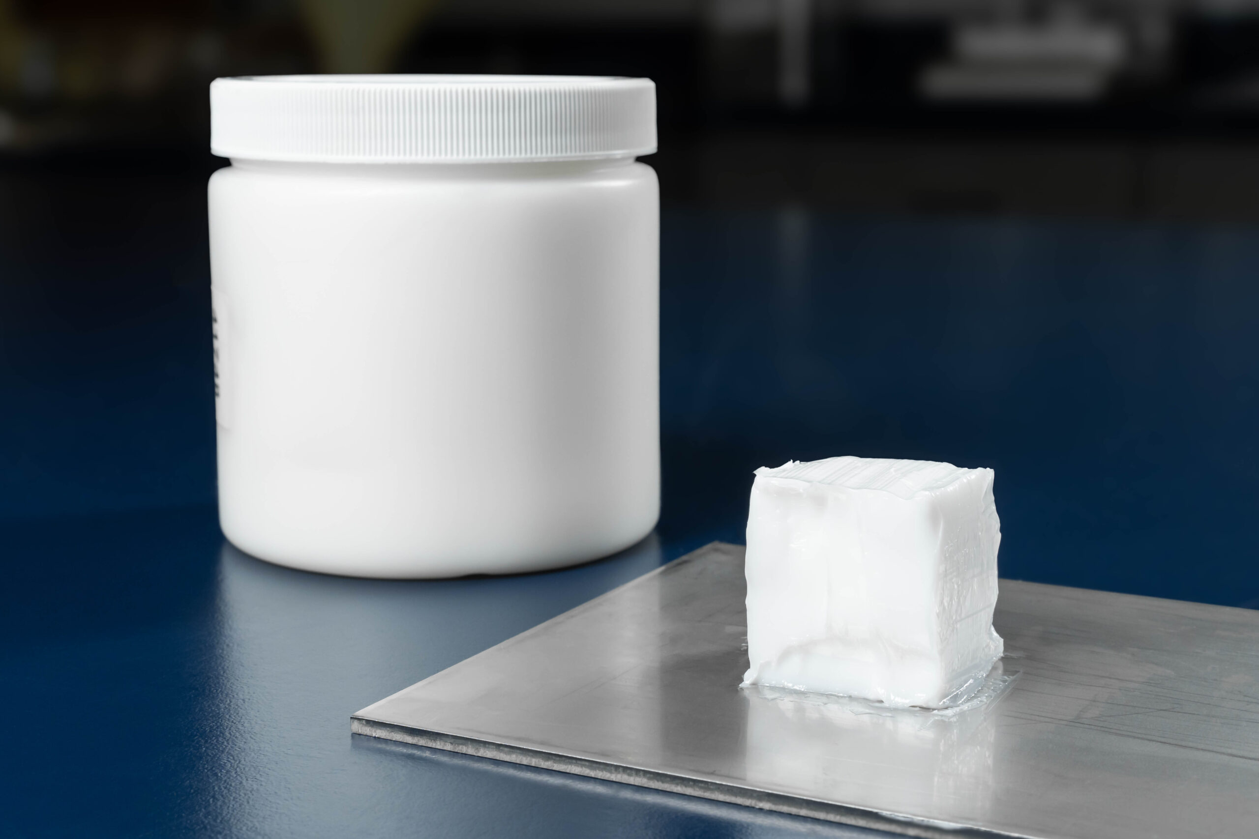 Figure 2: Most industrial greases are more than 80% base oil, so it’s important to understand that the base oil component of grease is the most fundamental element protecting and separating lubricated contact surfaces. Courtesy: JAX Inc.