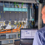 Decentralized VFD mounted next to motor. Courtesy: Siemens