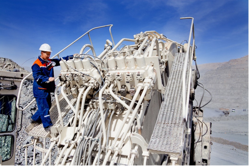 Figure 4. With the complexity associated with fluid-powered systems, maintenance and safety require much more human involvement compared to electric actuators. Courtesy: Thomson Industries, Inc.