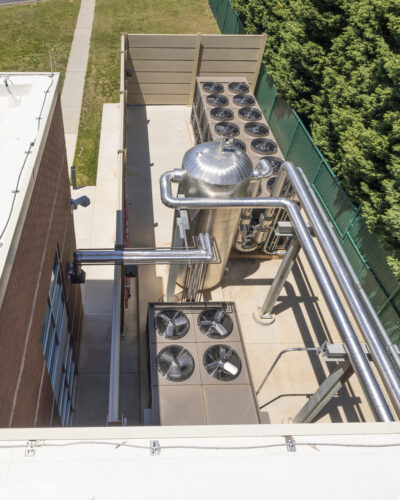 Figure 3: Variable Frequency Drives (VFDs) in HVAC systems allow for flexible motor control, reducing energy use and extending equipment life. Courtesy: ACS