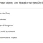 A variety of enewsletters can help professionals stay on top of technical information. Courtesy: Plant Engineering