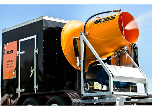 a mobile odor control system