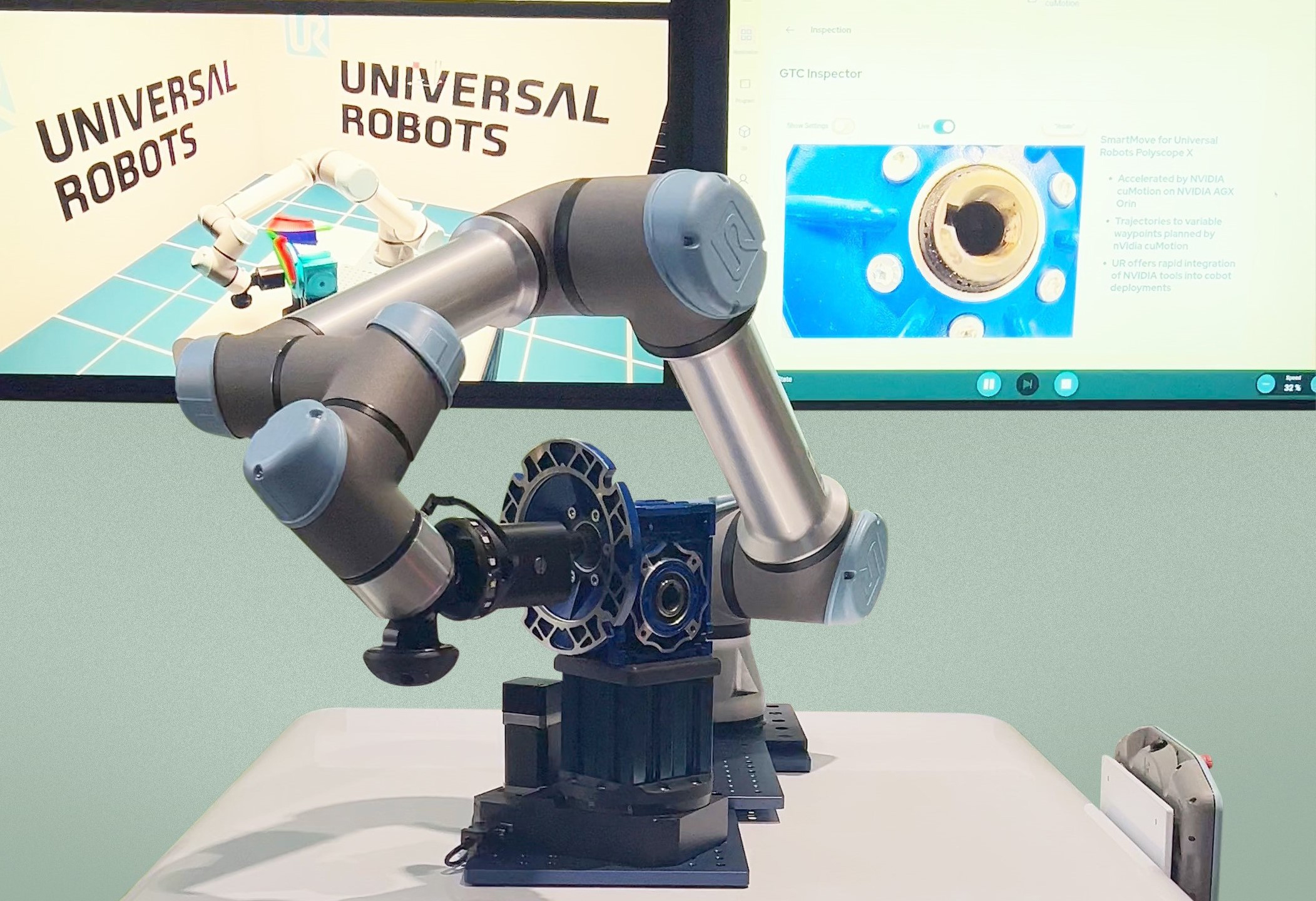 Figure 2: Universal Robots previewed the AI Accelerator at IMTS 2024 in Chicago. Courtesy: Universal Robots