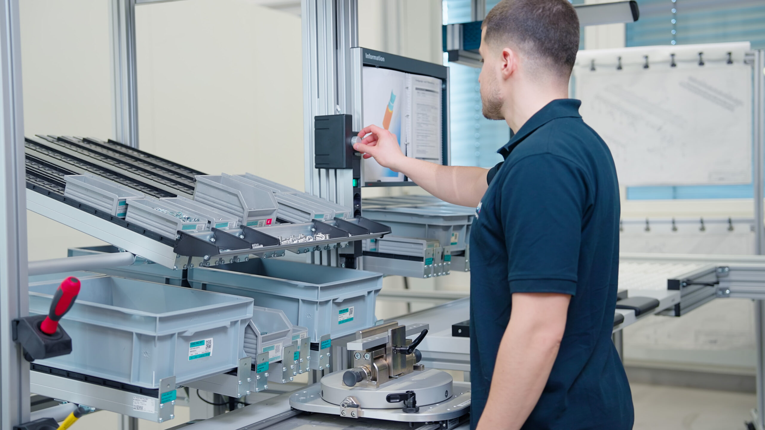 Figure 2: Ergonomic workstations are essential in serving workers’ needs, as seen in the image. Courtesy: Bosch Rexroth