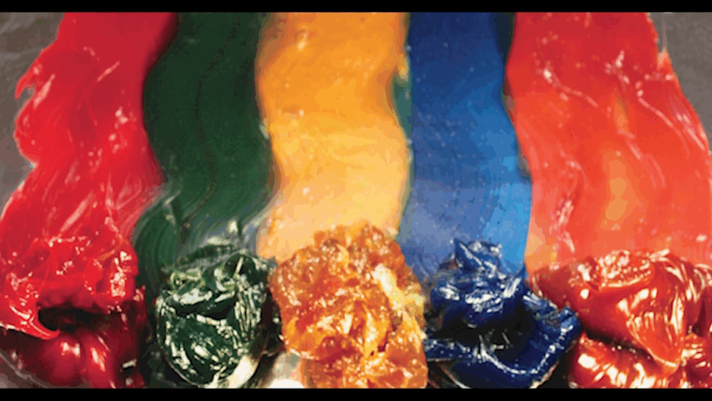 Figure 3: Grease color is often determined by dye additives and does not indicate performance characteristics. The choice of thickener, base oil and additives is what determines grease suitability for different applications. Courtesy: CITGO Petroleum