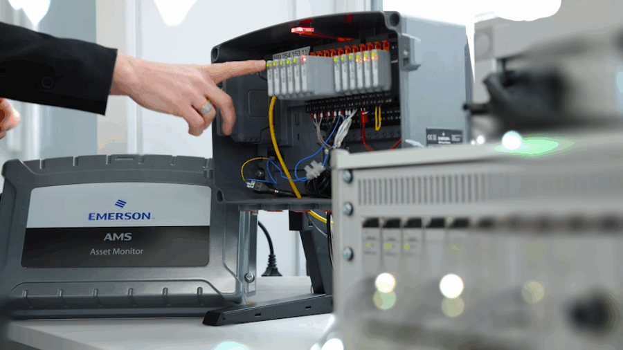 Figure 1: Edge analytics devices continuously collect data from assets and send it from the field directly to technicians and analysts. Courtesy: Emerson